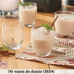 Princess House White Drinkware Set